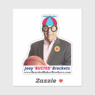 Sticker Joey Busted Brackets