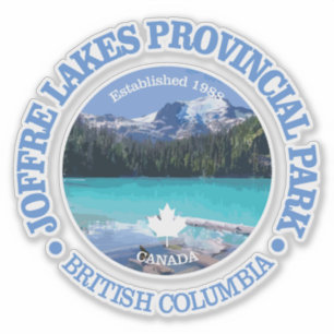 Sticker Joffre Lakes PP (rd)