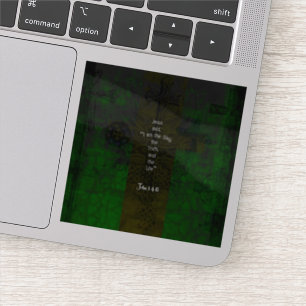 Sticker John 14:6 Verse de la Bible Citation de chemin ins