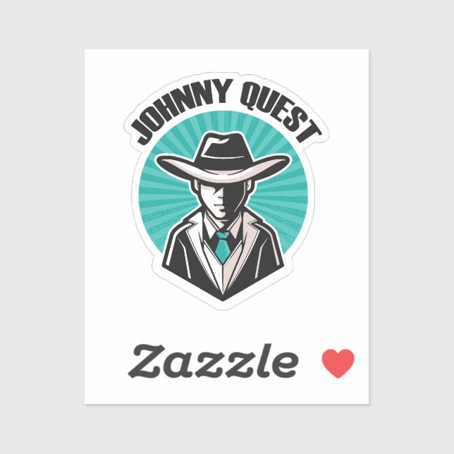 Sticker Johnny Quest (Feuille)