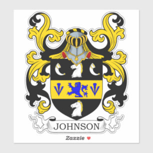 Sticker Johnson Family Crest