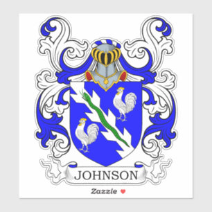 Sticker Johnson Family Crest