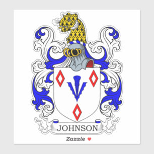 Sticker Johnson Family Crest