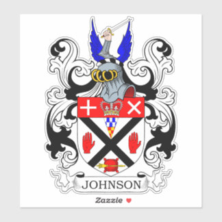 Sticker Johnson Family Crest