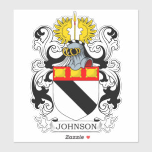 Sticker Johnson Family Crest