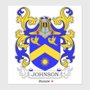 Sticker Johnson Family Crest