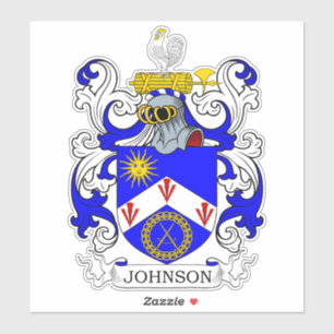 Sticker Johnson Family Crest