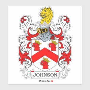 Sticker Johnson Family Crest