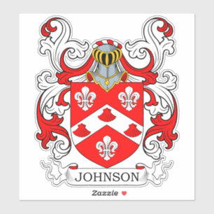 Sticker Johnson Family Crest
