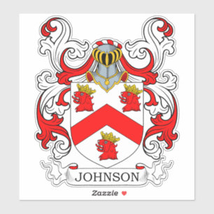 Sticker Johnson Family Crest