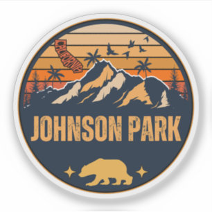 Sticker Johnson Park, Californie