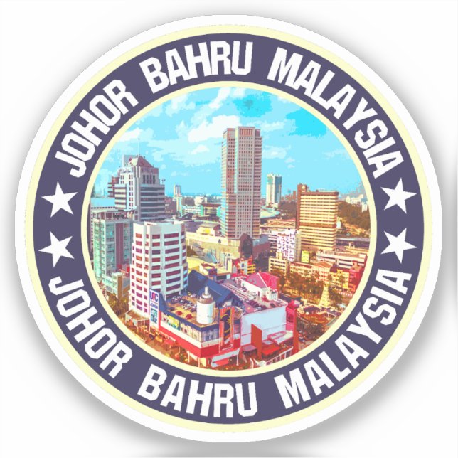 Sticker Johor Bahru (Recto)