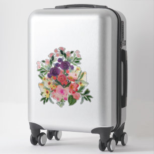 Sticker Joli Bouquet Floral   Peinture numérique par Cheri