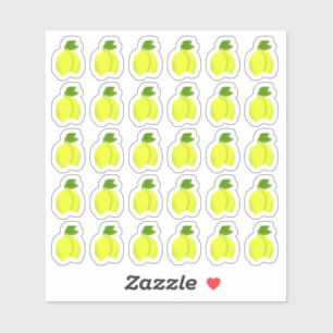 Sticker Joli Citron Frais Agrumes Nourriture Planificateur