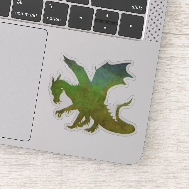 Sticker Joli Dragon (Détail)
