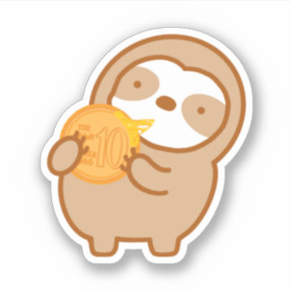 Sticker Joli fourre de pain de fromage coréen