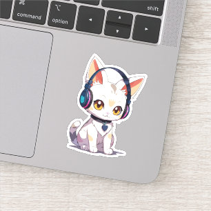 Sticker Joli Kitty Stylé