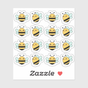 Sticker Joli planificateur Bujo abeille bourdon Kawaii 