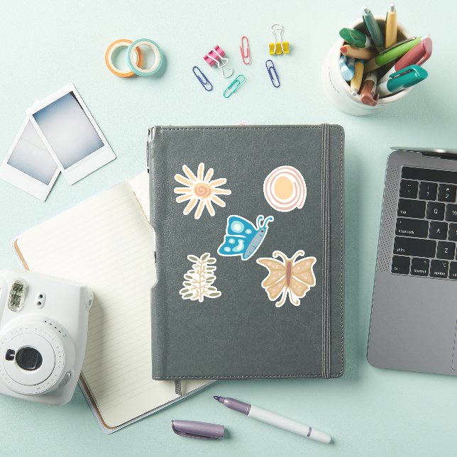 Sticker Jolie nature moderne Abstrait (Couverture iPad)
