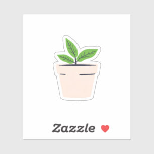 Sticker Jolie plante