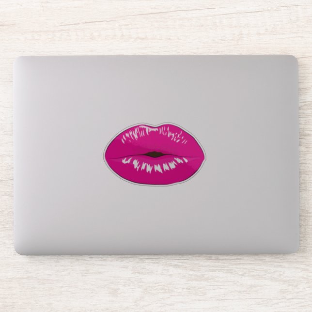Sticker Jolies lèvres de fille, baiser (Ordinateur)