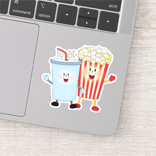 Sticker JollyKins Popcorn Et Soda Pop