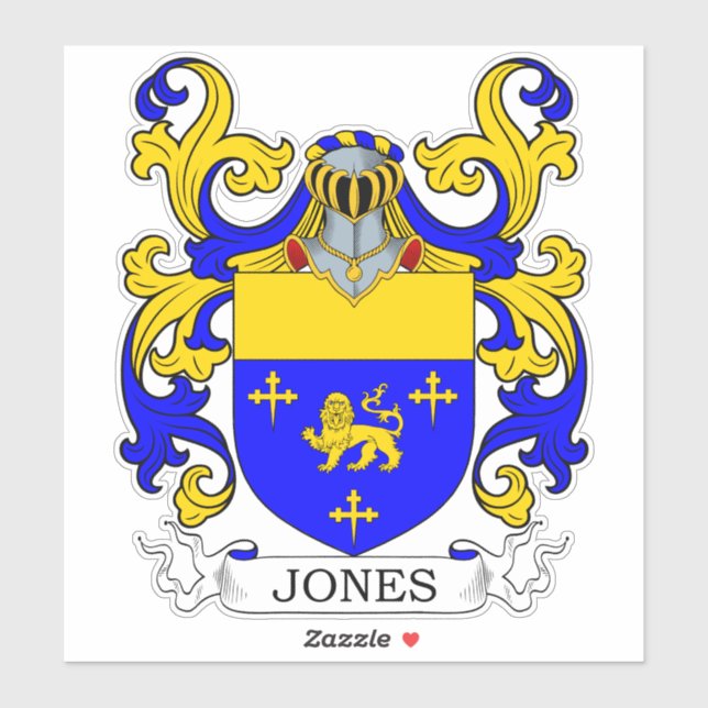 Sticker Jones Family Crest (Feuille)