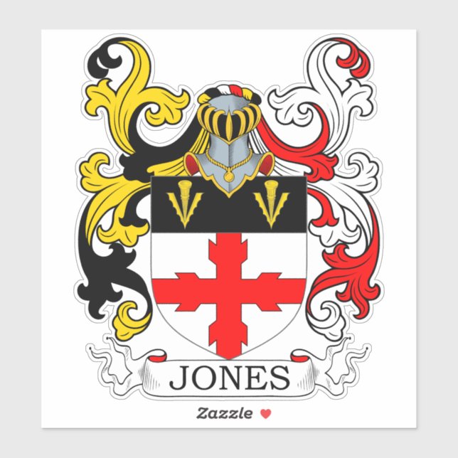 Sticker Jones Family Crest (Feuille)