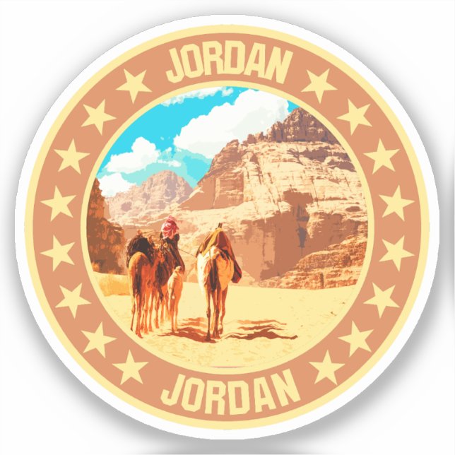 Sticker Jordanie (Recto)
