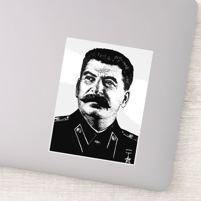 Sticker Joseph Staline, URSS, CCCP, Union soviétique, Comm (Détail)