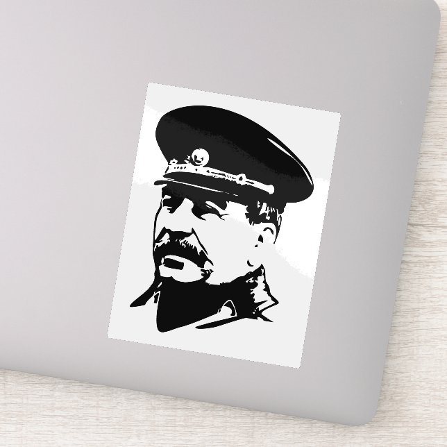 Sticker Joseph Staline, URSS, CCCP, Union soviétique, Comm (Détail)