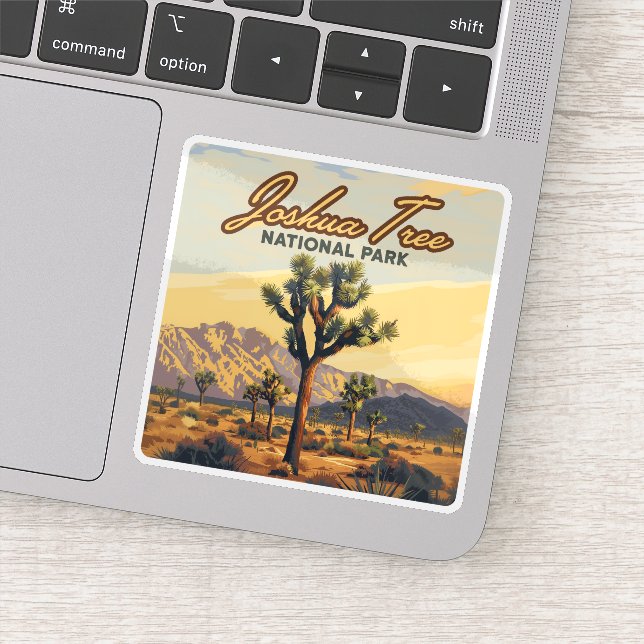 Sticker Joshua Tree National Park California Desert (Détail)