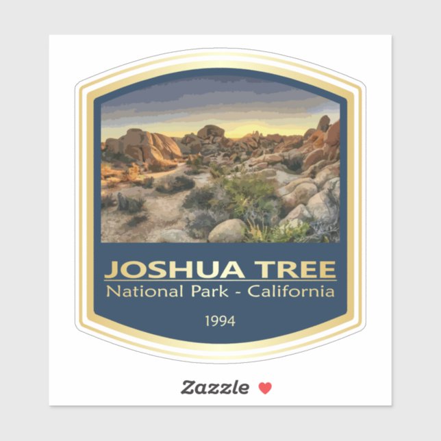 Sticker Joshua Tree NP (PF1) (Feuille)