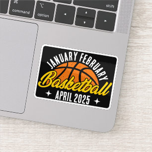 Sticker Joueur de basketball Cool moderne Personnalisé