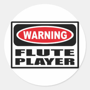 Sticker JOUEUR DE FLUTE
