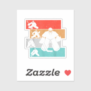 Sticker Joueur de hockey sur glace