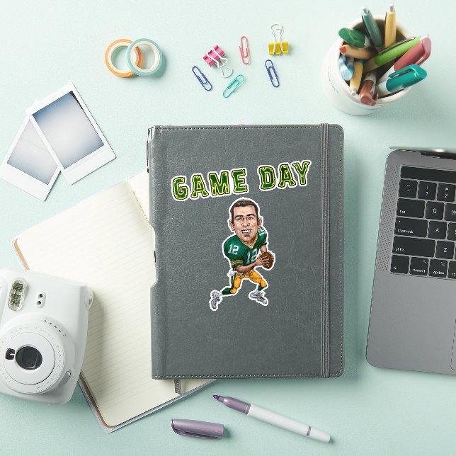 Sticker Jour de jeu Football conception de dessin | (Couverture iPad)