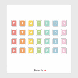 Sticker Jour de la semaine