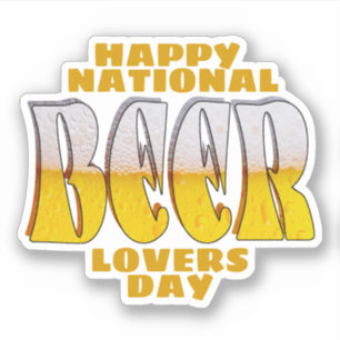 Sticker Jour des amateurs de bière