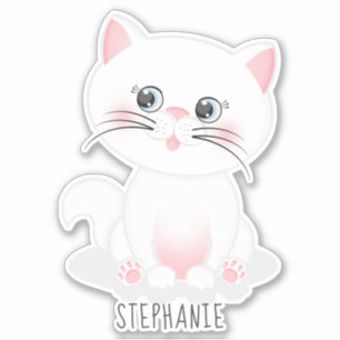 Sticker Jour Purr-fect Chat Anniversaire