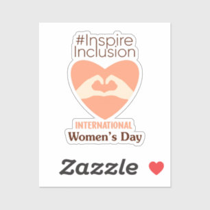 Sticker Journée internationale de la femme 2024 Inspirer l