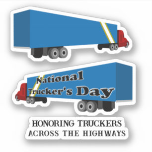 Sticker Journée nationale des camionneurs