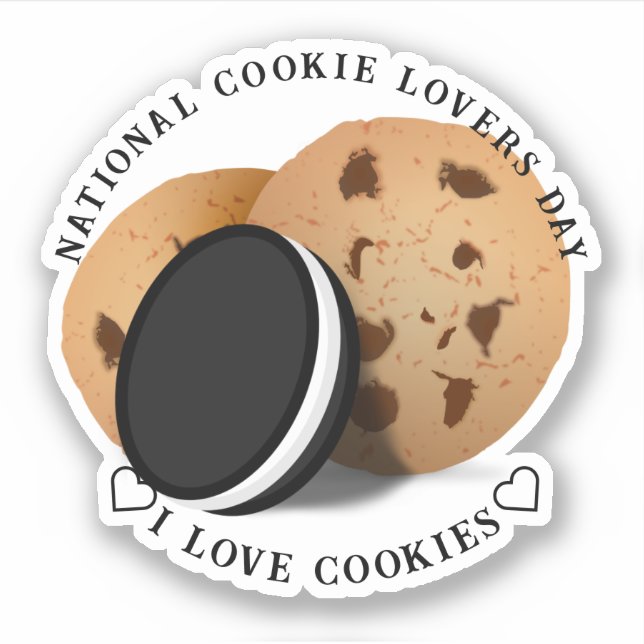 Sticker Journée nationale du biscuit (Devant)