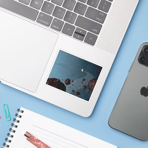 Sticker Jovian Trojans Astéroïdes.