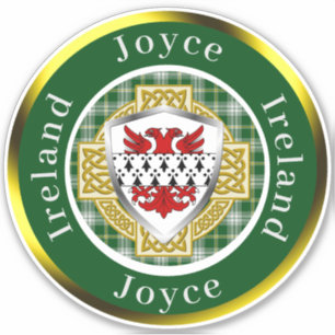 Sticker Joyce Shield & Croix celtique Personnalisé