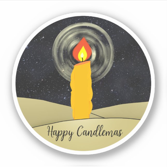 Sticker Joyeuse Chandeleur (Devant)