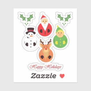 Sticker Joyeuses fêtes !