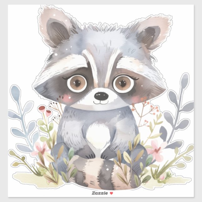 Sticker Joyeuses serviettes d'anniversaire (Feuille)