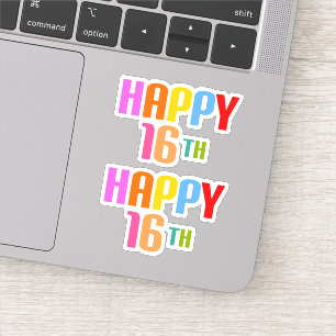 Sticker Joyeux 16ème