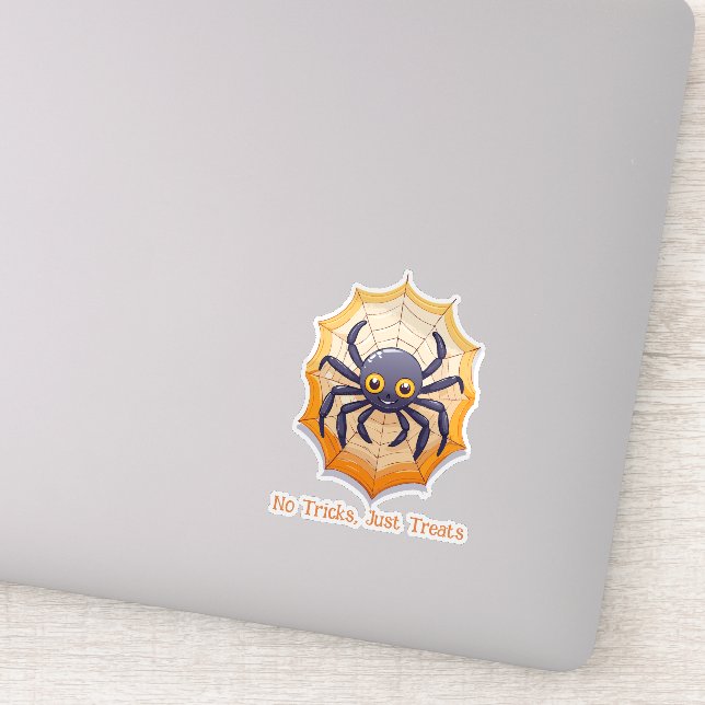 Sticker Joyeux Araignée d'Halloween (Détail)